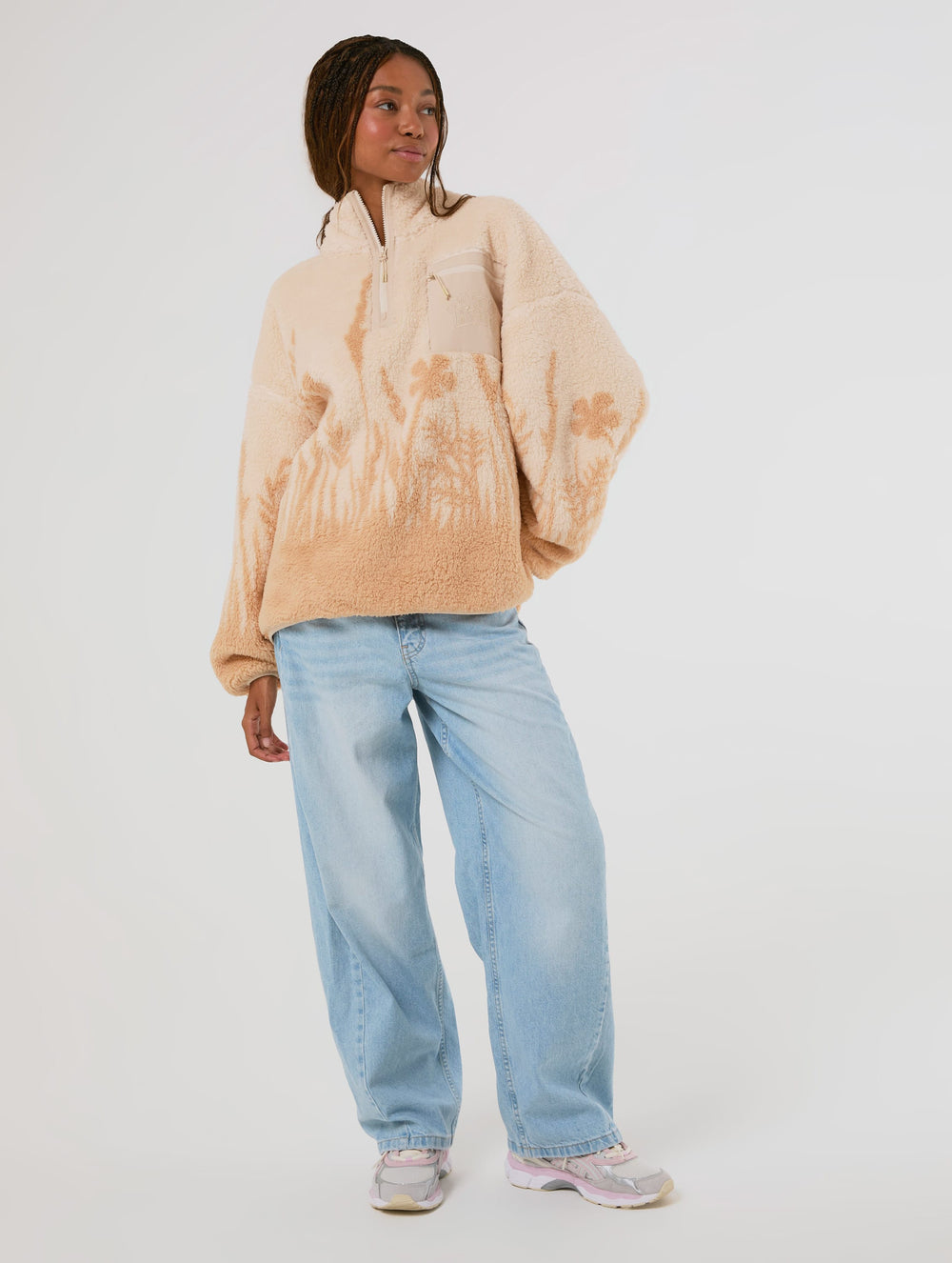 Disney The Fox and The Hound Fleece Jacket Clothing : Jacket : Outerwear Skinnydip London