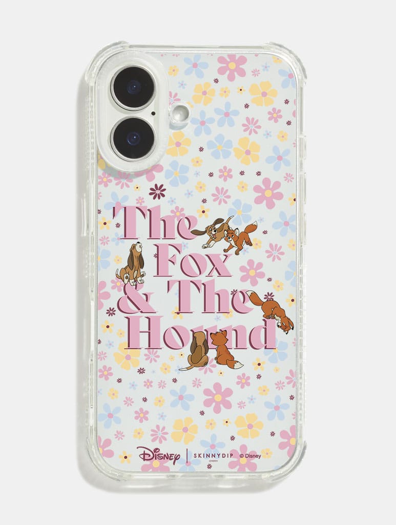 Disney The Fox And The Hound Floral Poster Shock iPhone Case Phone Cases Skinnydip London