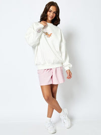 Disney The Fox and the Hound Sweatshirt in Ecru Hoodies & Sweatshirts Skinnydip London