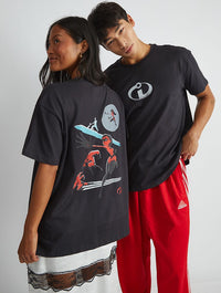 Disney The Incredibles T-Shirt In Black Tops & T-Shirts Skinnydip London