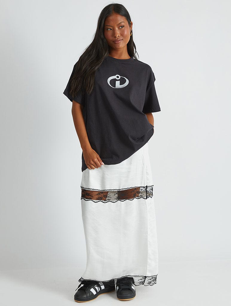 Disney The Incredibles T-Shirt In Black Tops & T-Shirts Skinnydip London