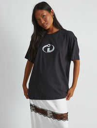 Disney The Incredibles T-Shirt In Black Tops & T-Shirts Skinnydip London