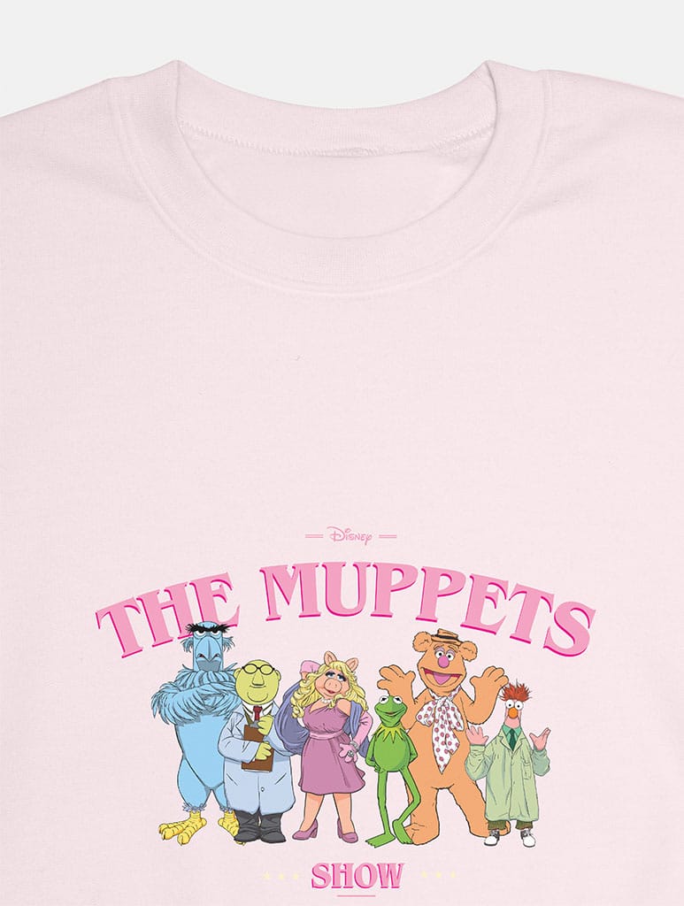 Disney The Muppets Character Sweatshirt In Pink Hoodies & Sweatshirts Skinnydip London