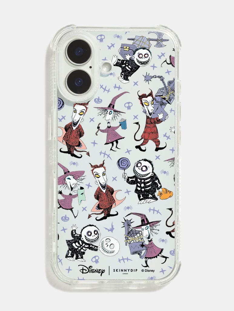Disney The Nightmare Before Christmas Lock Shock & Barrel Shock iPhone Case Phone Cases Skinnydip London