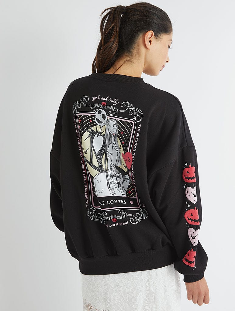 Disney The Nightmare Before Christmas Lovers Sweatshirt Hoodies & Sweatshirts Skinnydip London