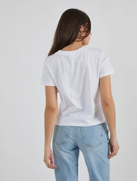 Disney The Princess Diaries A Queen Is Never Late Baby T-Shirt In White Tops & T-Shirts Skinnydip London