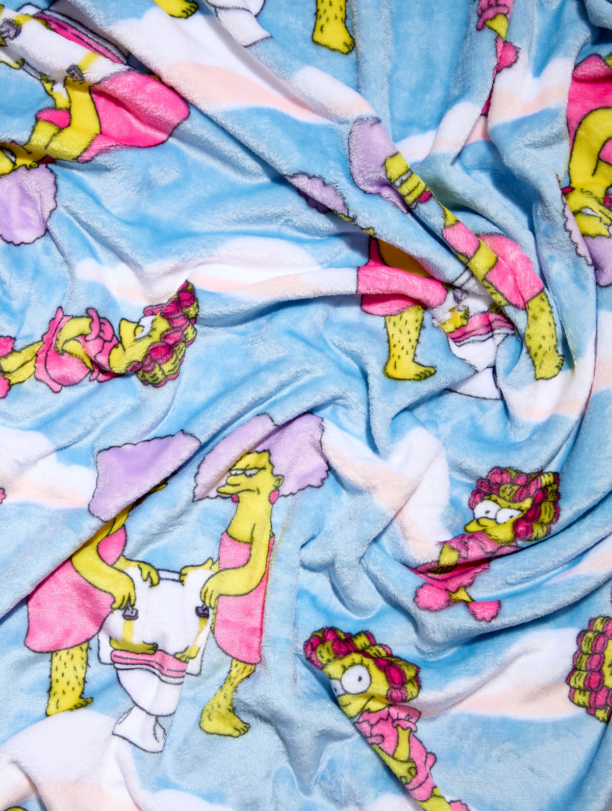Disney The Simpsons Cloud Blanket Home Accessories Skinnydip London