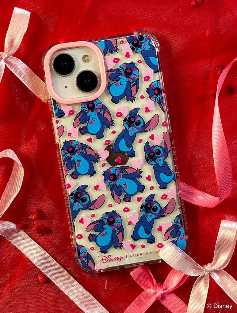 Disney Valentine's Stitch Shock iPhone Case Phone Cases Skinnydip London