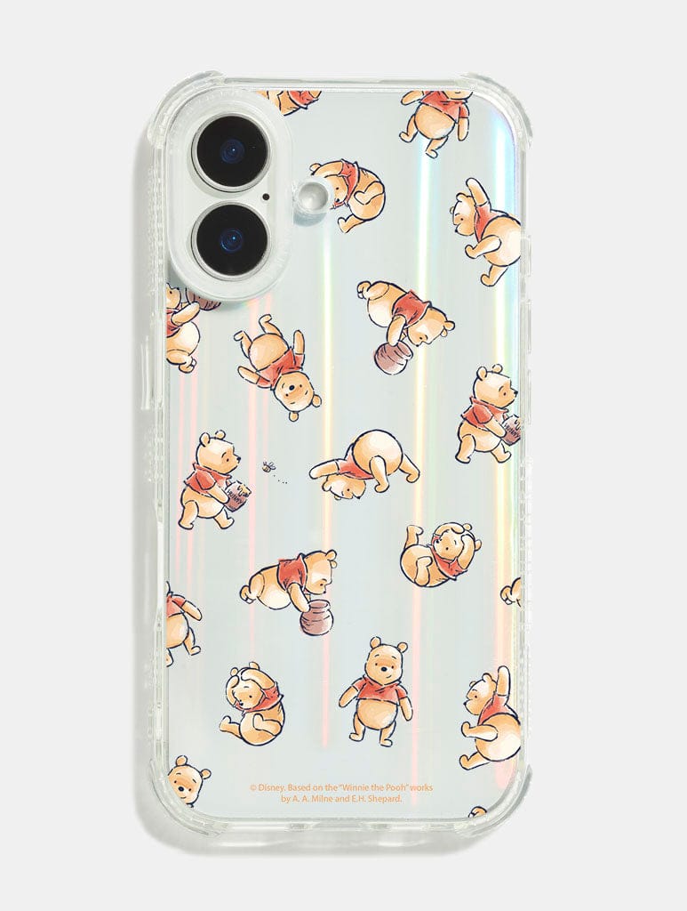 Disney Vintage Winnie the Pooh Repeat Shock iPhone Case Phone Cases Skinnydip London