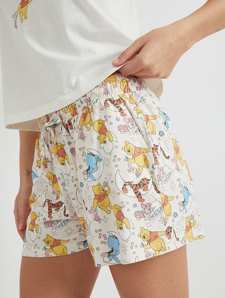 Disney Winnie the Pooh Cami & Short Pyjama Set Lingerie & Nightwear Skinnydip London