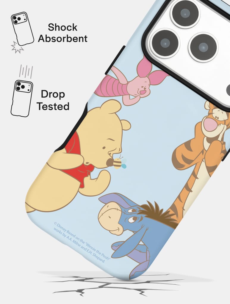 Disney Winnie the Pooh Characters Butterfly Ultra Protective iPhone Case Phone Cases Skinnydip London