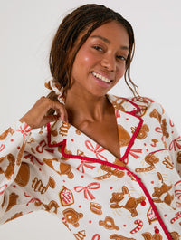 Disney Winnie the Pooh Christmas Pyjama Set with Scrunchie Lingerie & Nightwear Skinnydip London