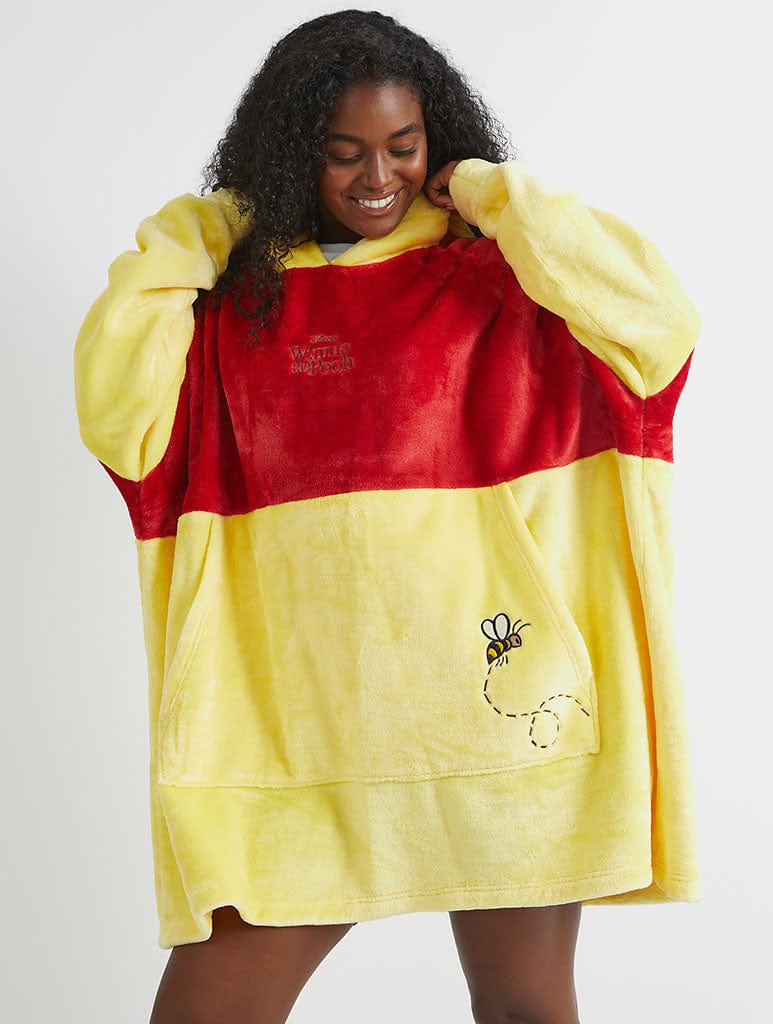 Disney Winnie The Pooh Classic Blanket Hoodie Lingerie & Nightwear Skinnydip London