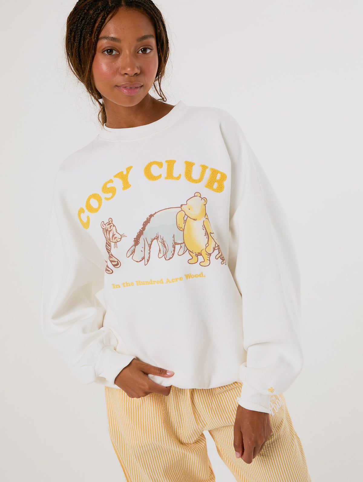 Disney Winnie The Pooh Cosy Sweatshirt and Trouser Set Lingerie & Nightwear Skinnydip London
