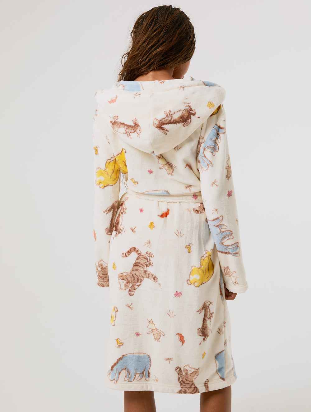 Disney Winnie the Pooh Ecru Dressing Gown Lingerie & Nightwear Skinnydip London