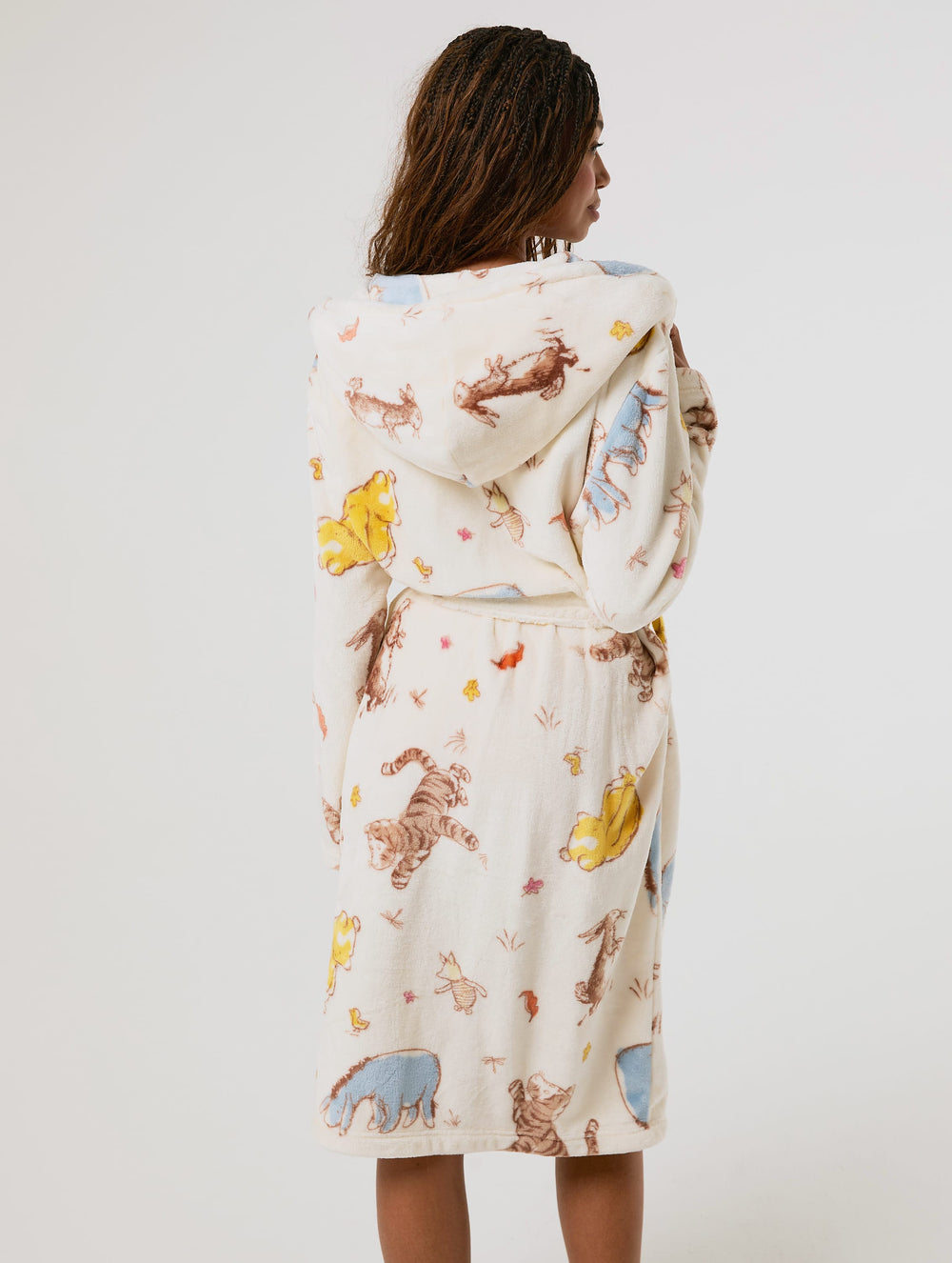 Disney Winnie the Pooh Ecru Dressing Gown Lingerie & Nightwear Skinnydip London