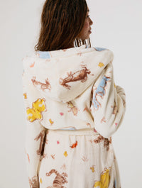 Disney Winnie the Pooh Ecru Dressing Gown Lingerie & Nightwear Skinnydip London