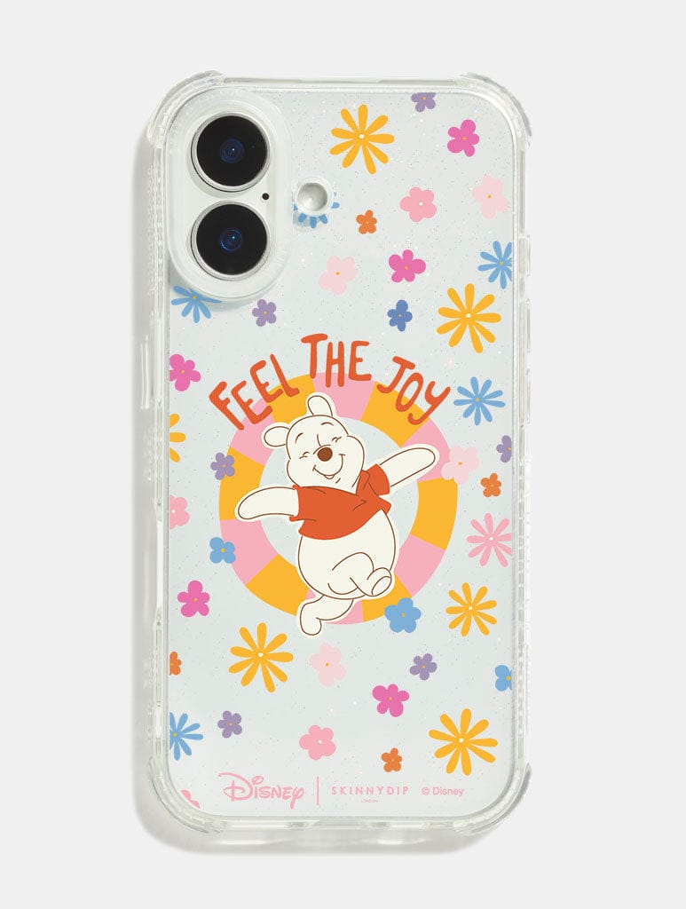 Disney Winnie The Pooh Feel The Joy Shock iPhone Case Phone Cases Skinnydip London