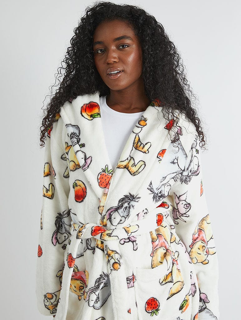 Disney Winnie The Pooh Fruit  Dressing Gown Lingerie & Nightwear Skinnydip London