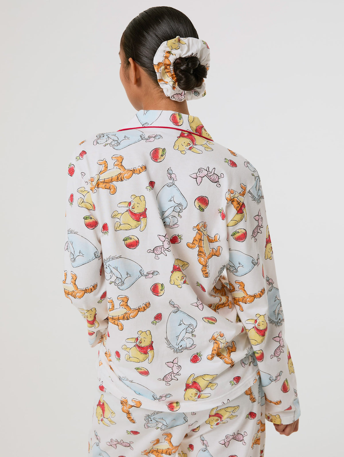Disney Winnie The Pooh Fruit Pyjama Set with Scrunchie Lingerie & Nightwear Skinnydip London