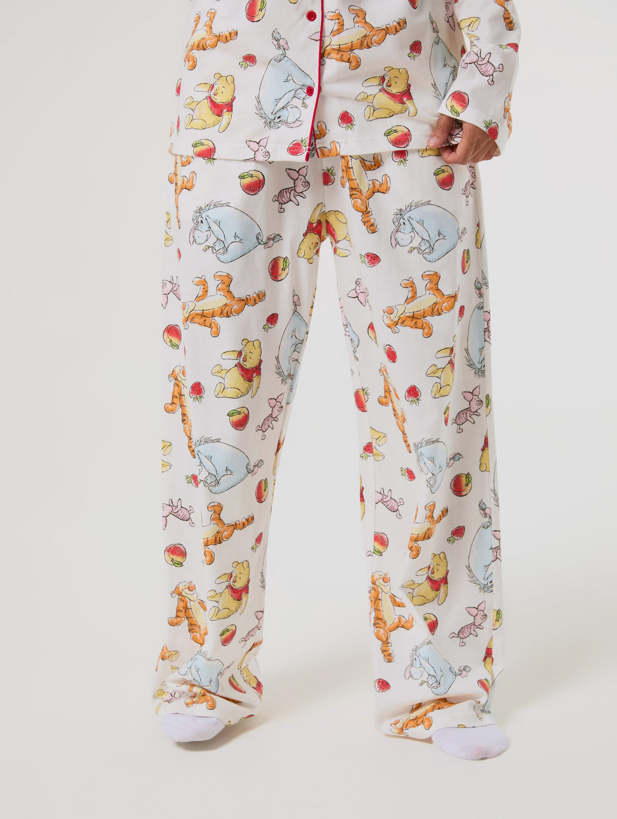 Disney Winnie The Pooh Fruit Pyjama Set with Scrunchie Lingerie & Nightwear Skinnydip London