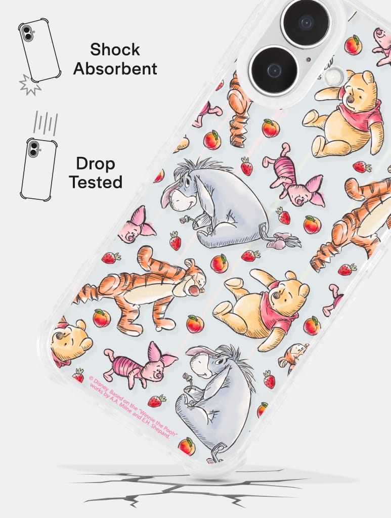 Disney Winnie The Pooh Fruit Shock iPhone Case | Pooh Bear And