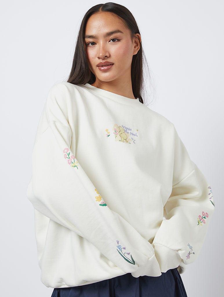 Disney Winnie the Pooh Grow Wild Sweatshirt Hoodies & Sweatshirts Skinnydip London