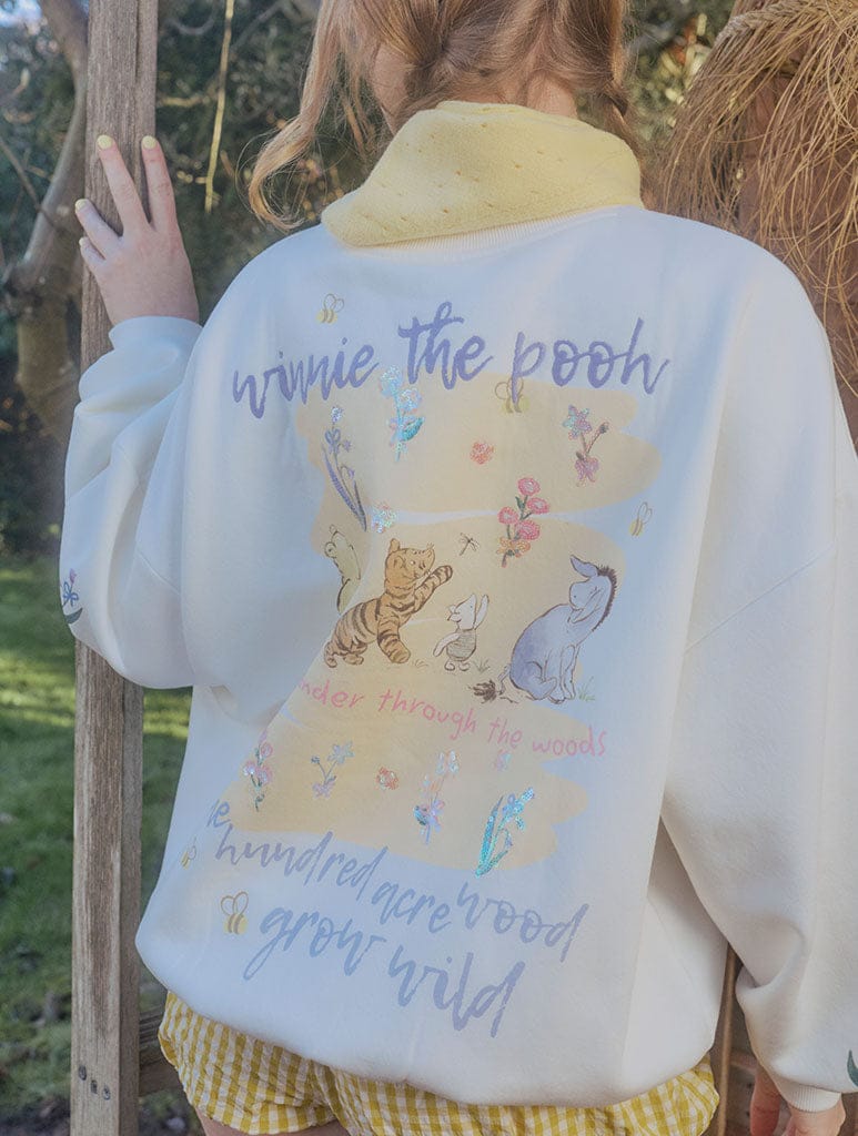 Disney Winnie the Pooh Grow Wild Sweatshirt Hoodies & Sweatshirts Skinnydip London