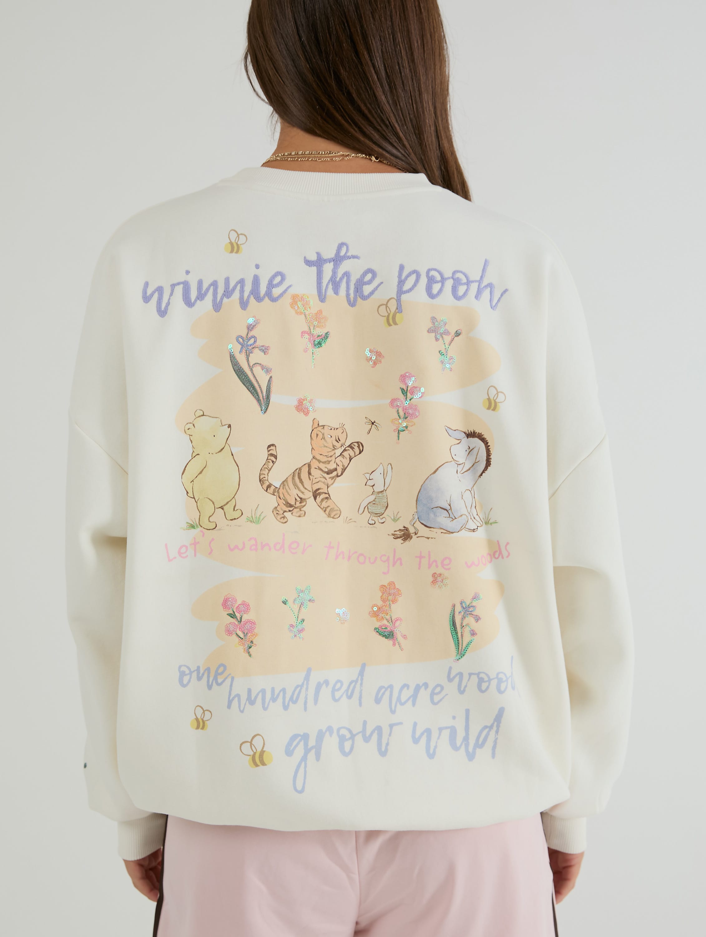 Champion Winnie the Pooh スウェット Medium Champion Winnie the