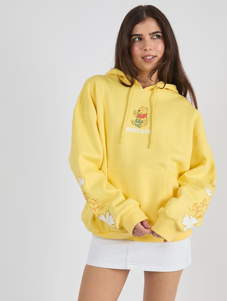 Disney Winnie The Pooh Honey Hoodie Hoodies & Sweatshirts Skinnydip London