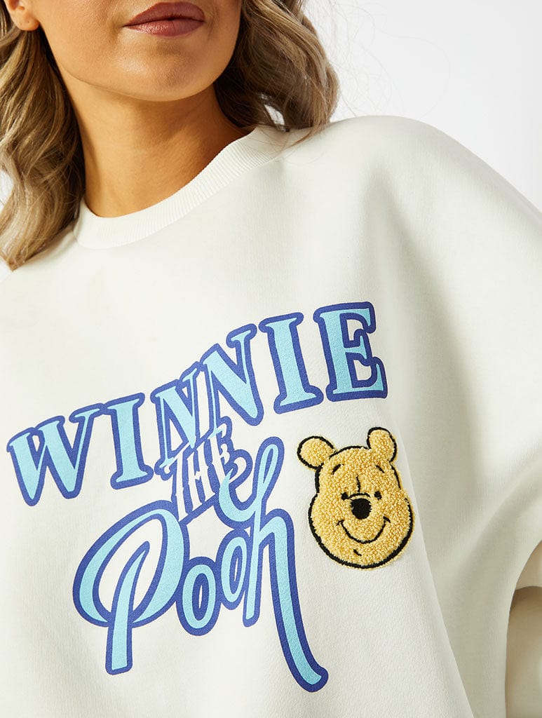Disney Winnie The Pooh Logo Sweatshirt Hoodies & Sweatshirts Skinnydip London
