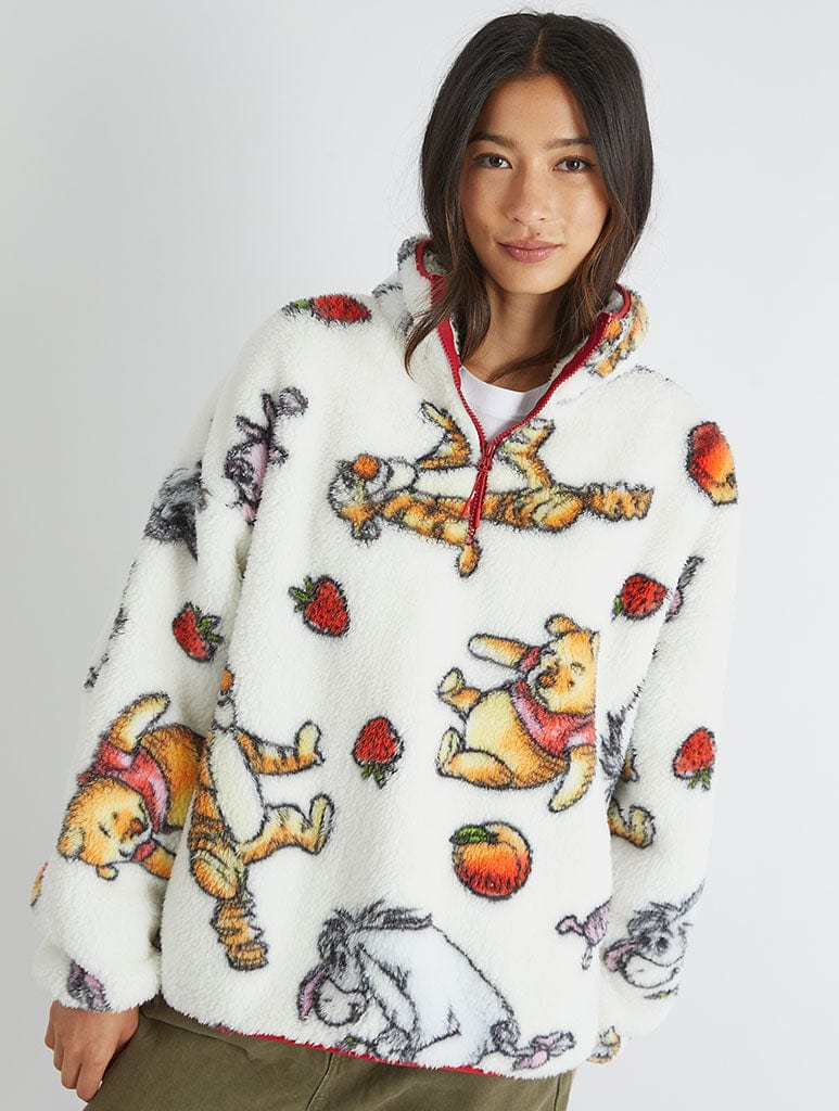 Disney Winnie The Pooh Longline Fleece – Skinnydip London