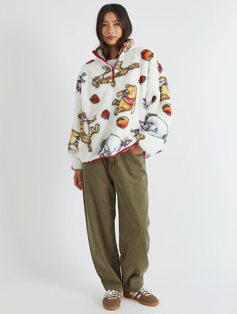 Disney Winnie The Pooh Longline Fleece – Skinnydip London