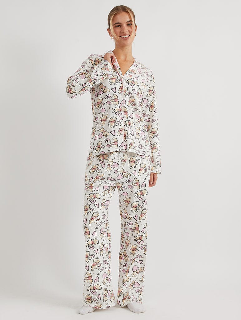 Disney Winnie The Pooh Love Pyjama Set Lingerie & Nightwear Skinnydip London