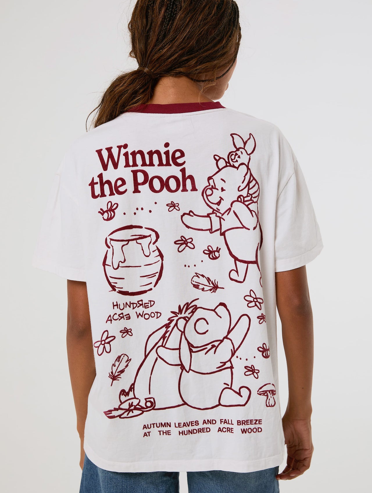 Disney Winnie The Pooh Outline T-Shirt Tops & T-Shirts Skinnydip London