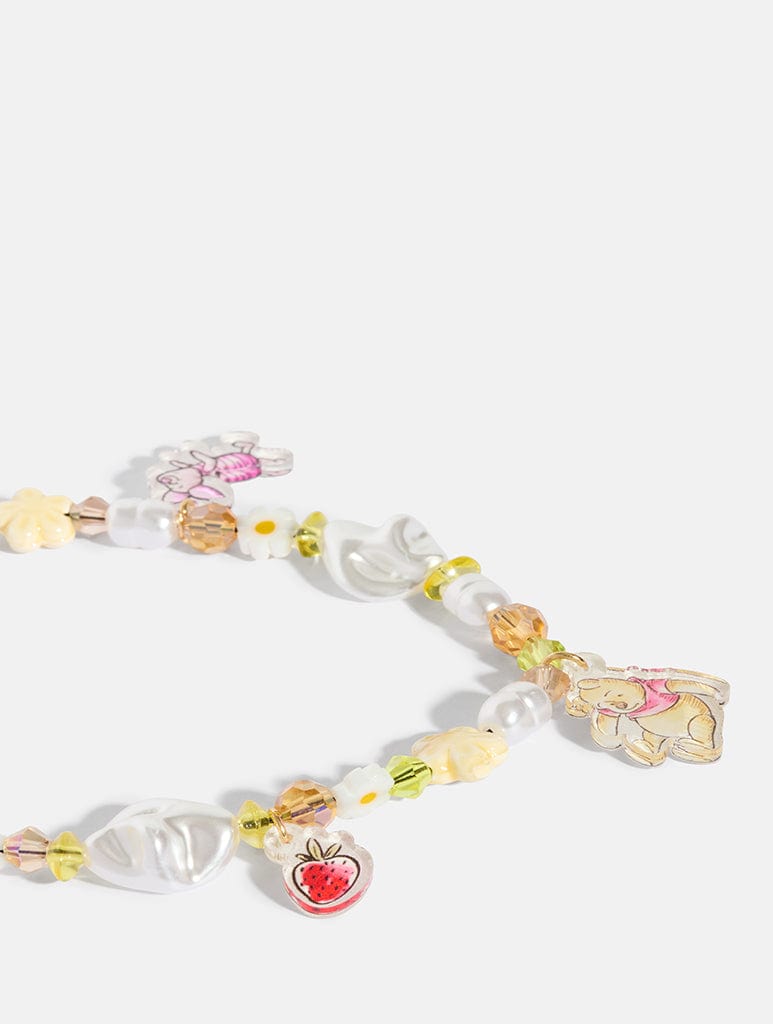 Disney Winnie The Pooh Strawberry Beaded Strap Phone Grips Skinnydip London