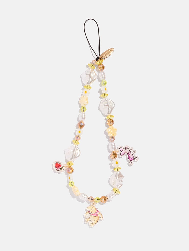 Disney Winnie The Pooh Strawberry Beaded Strap Phone Grips Skinnydip London