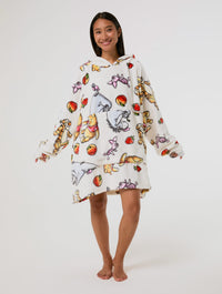 Disney Winnie the Pooh Strawberry Blanket Hoodie Lingerie & Nightwear Skinnydip London