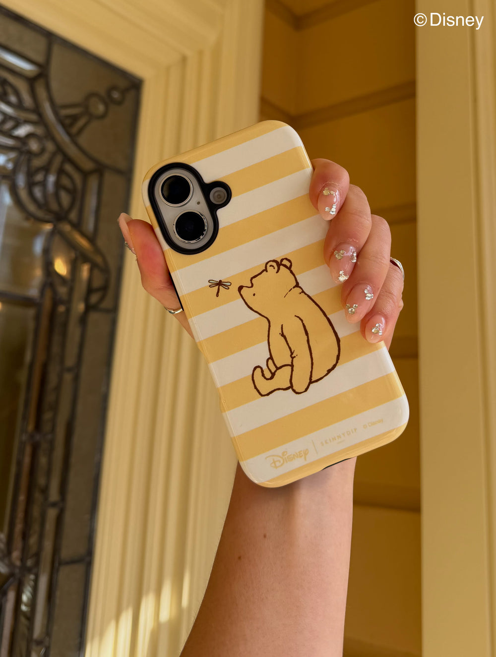 Disney Winnie the Pooh Stripe Ultra Protective iPhone Case Phone Cases Skinnydip London