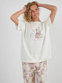 Disney Winnie the Pooh Striped Pyjama Set Lingerie & Nightwear Skinnydip London