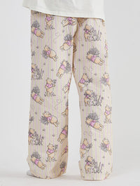 Disney Winnie the Pooh Striped Pyjama Set Lingerie & Nightwear Skinnydip London