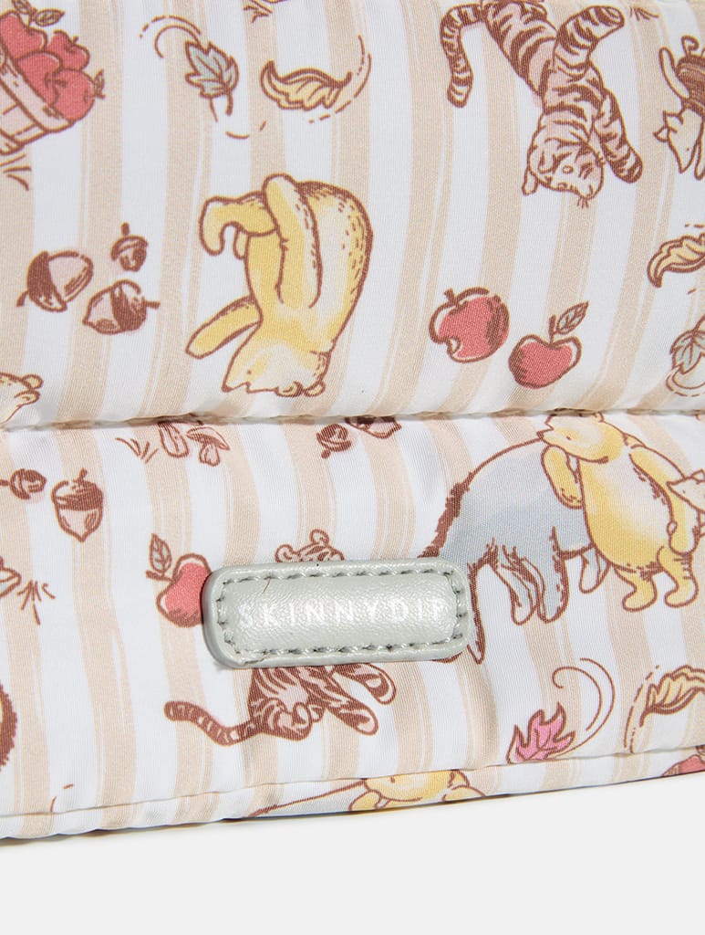 Disney Winnie the Pooh Vintage Stripe Pillow Pouch Makeup Bags & Wash Bags Skinnydip London