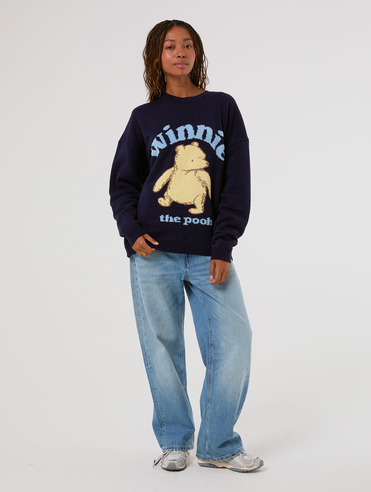 Disney Winnie the Pooh Winnie Knit Jumper Jumpers & Cardigans Skinnydip London