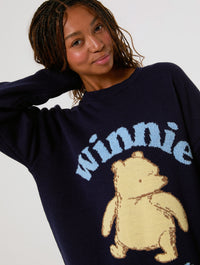 Disney Winnie the Pooh Winnie Knit Jumper Jumpers & Cardigans Skinnydip London