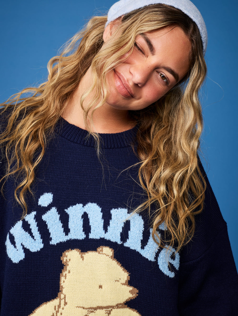 Disney Winnie the Pooh Winnie Knit Jumper Jumpers & Cardigans Skinnydip London