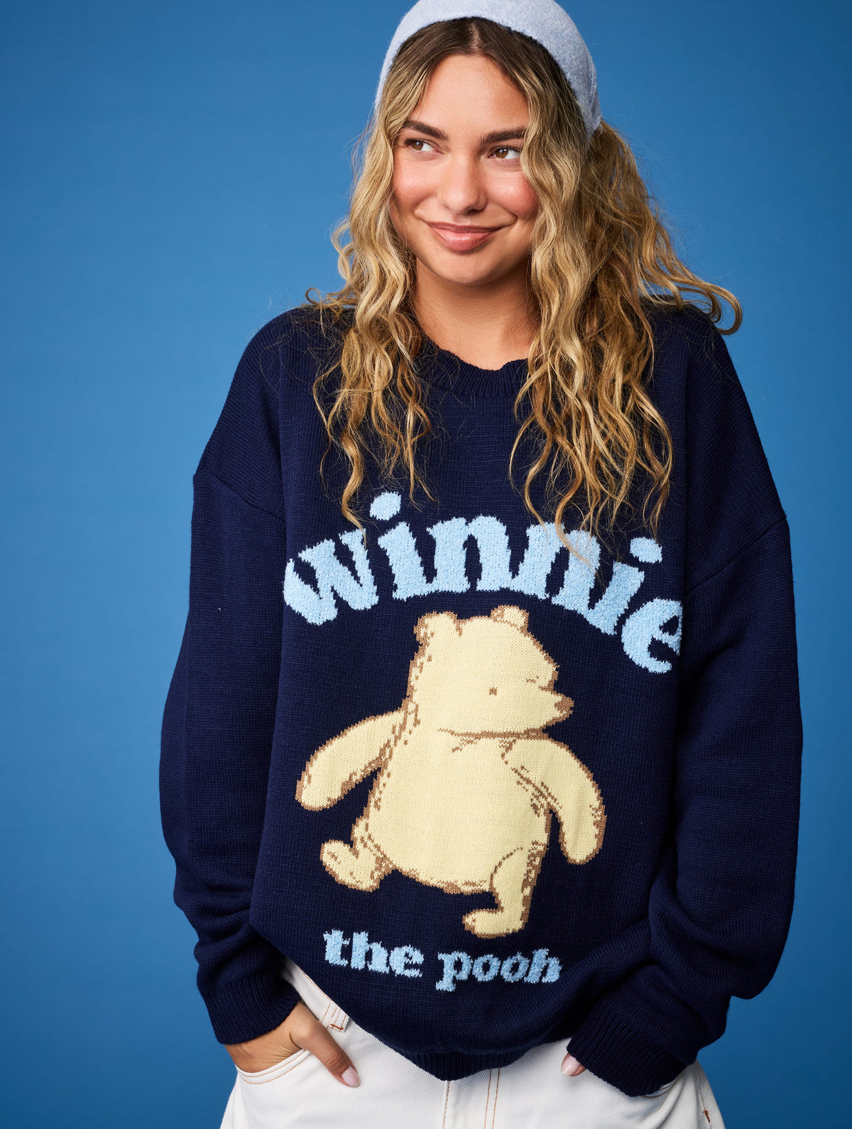 Disney Winnie the Pooh Winnie Knit Jumper Jumpers & Cardigans Skinnydip London