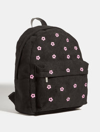 Ditsy Flower Embroidered Backpack Backpacks Skinnydip London