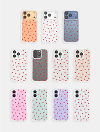 Ditsy Heart Shock iPhone Case Phone Cases Skinnydip London