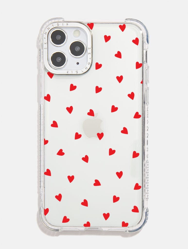 Ditsy Heart Shock iPhone Case Phone Cases Skinnydip London
