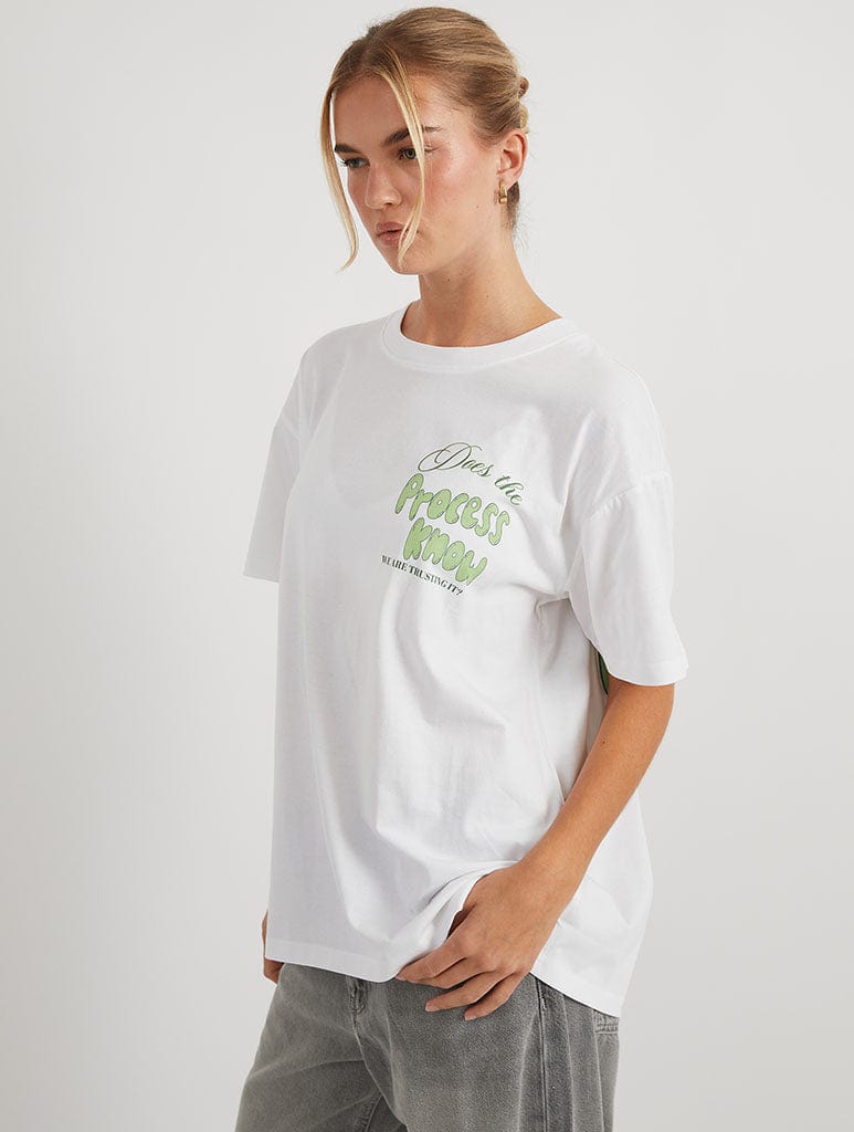 Does The Process Know We Are Trusting It T-Shirt Tops & T-Shirts Skinnydip London
